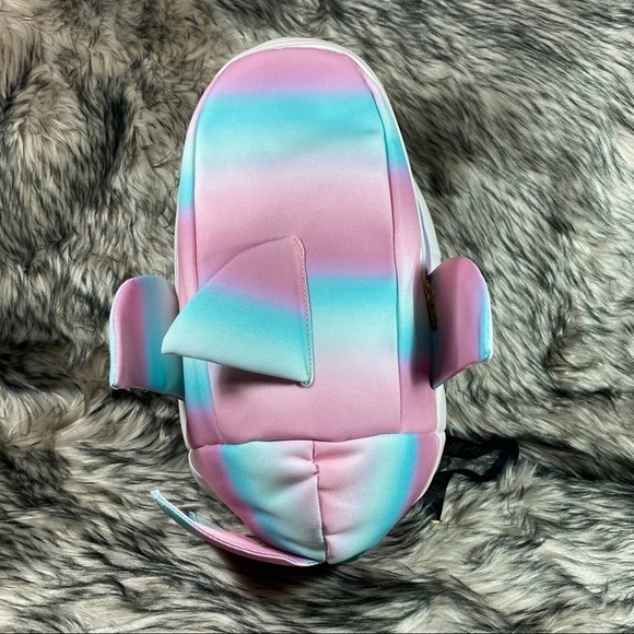 Baby Shark Backpack Sharkie pastel Pink Blue - Picture 1 of 7